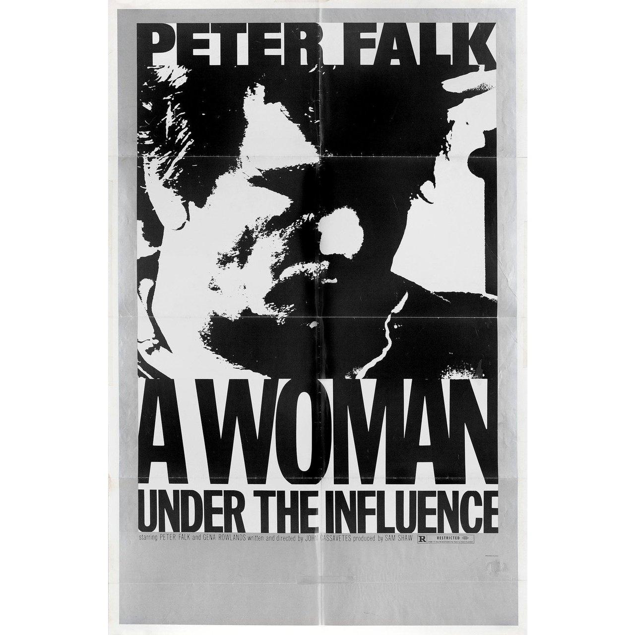 A Woman Under the Influence 1974 U.S. One Sheet Film Poster In Good Condition In New York, NY