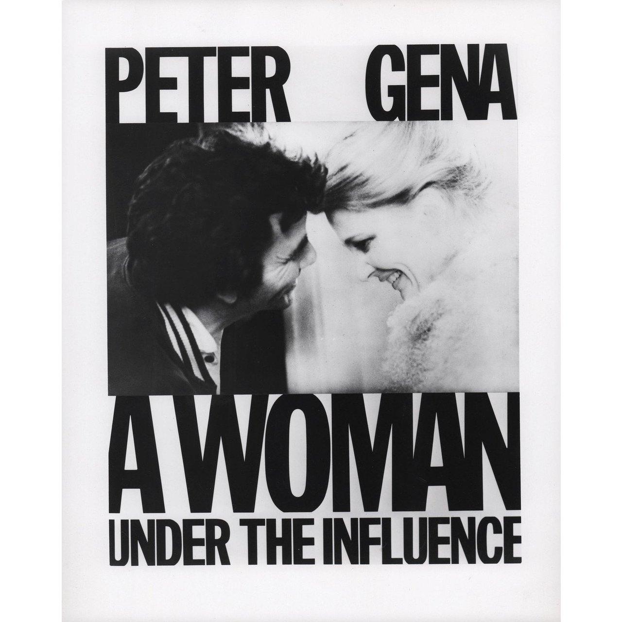 Original 1974 U.S. silver gelatin single-weight photo for the film A Woman Under the Influence directed by John Cassavetes with Peter Falk / Gena Rowlands / Fred Draper / Lady Rowlands. Very good-fine condition, folded. Many original posters were