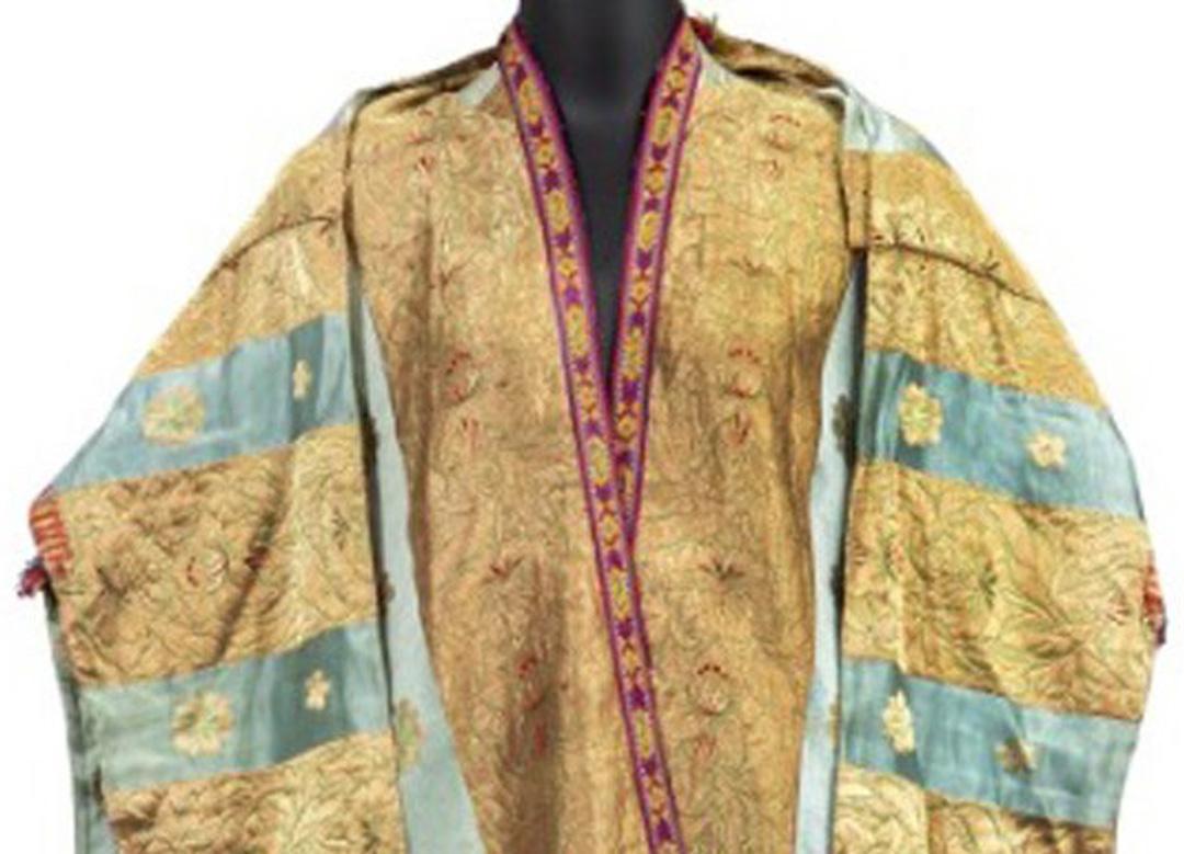 Ricamato Mantello da donna, Uzbekistan, fine del XIX secolo in vendita