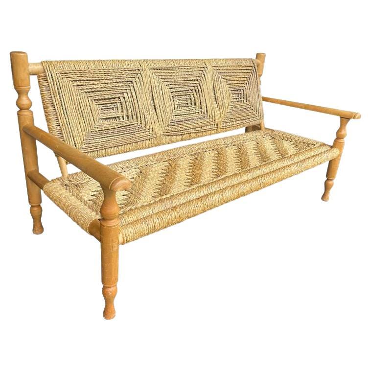 Ein wunderbares Sofa aus den 1950er-Jahren von Adrien Audoux und Frida Minet
