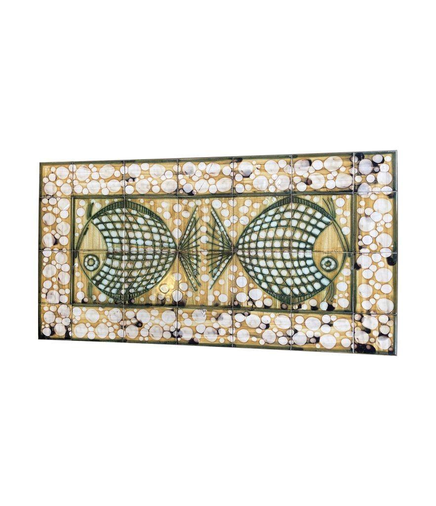 A wonderful 1960s ceramic tiled table by Dennis Townsend for Heals London 8
