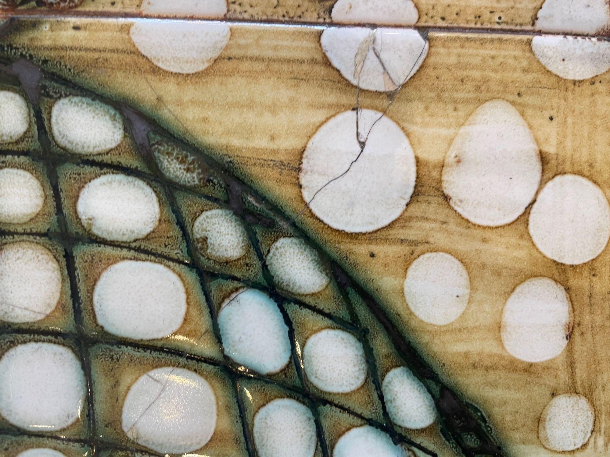 A wonderful 1960s ceramic tiled table by Dennis Townsend for Heals London 14
