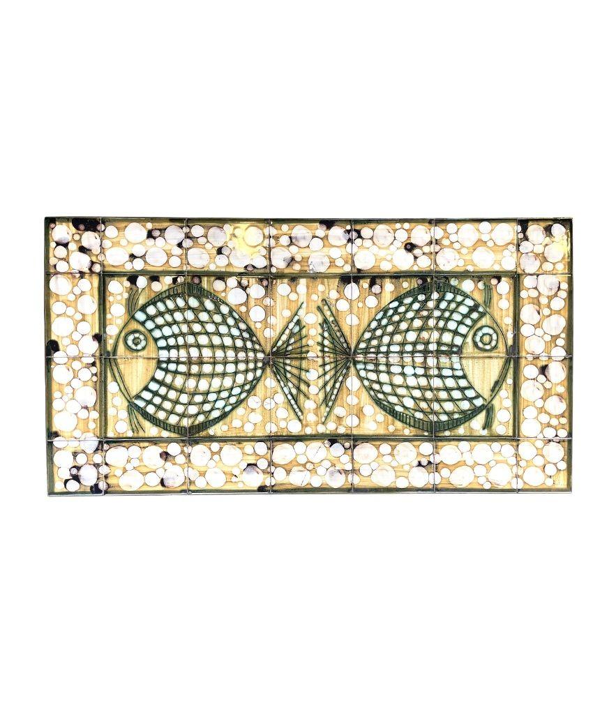 Mid-Century Modern A wonderful 1960s ceramic tiled table by Dennis Townsend for Heals London