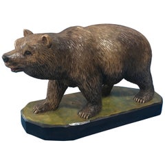 Wonderful Carved Black Forest Bear