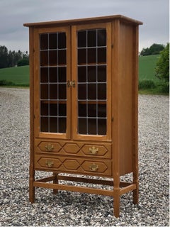A wonderful Danish oak high cabinet