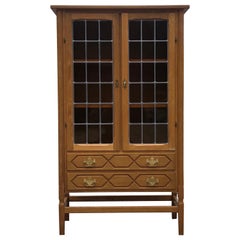 A wonderful Danish oak high cabinet
