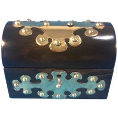 Antique Wonderful Example of a Victorian Coromandel Single Tea Caddy