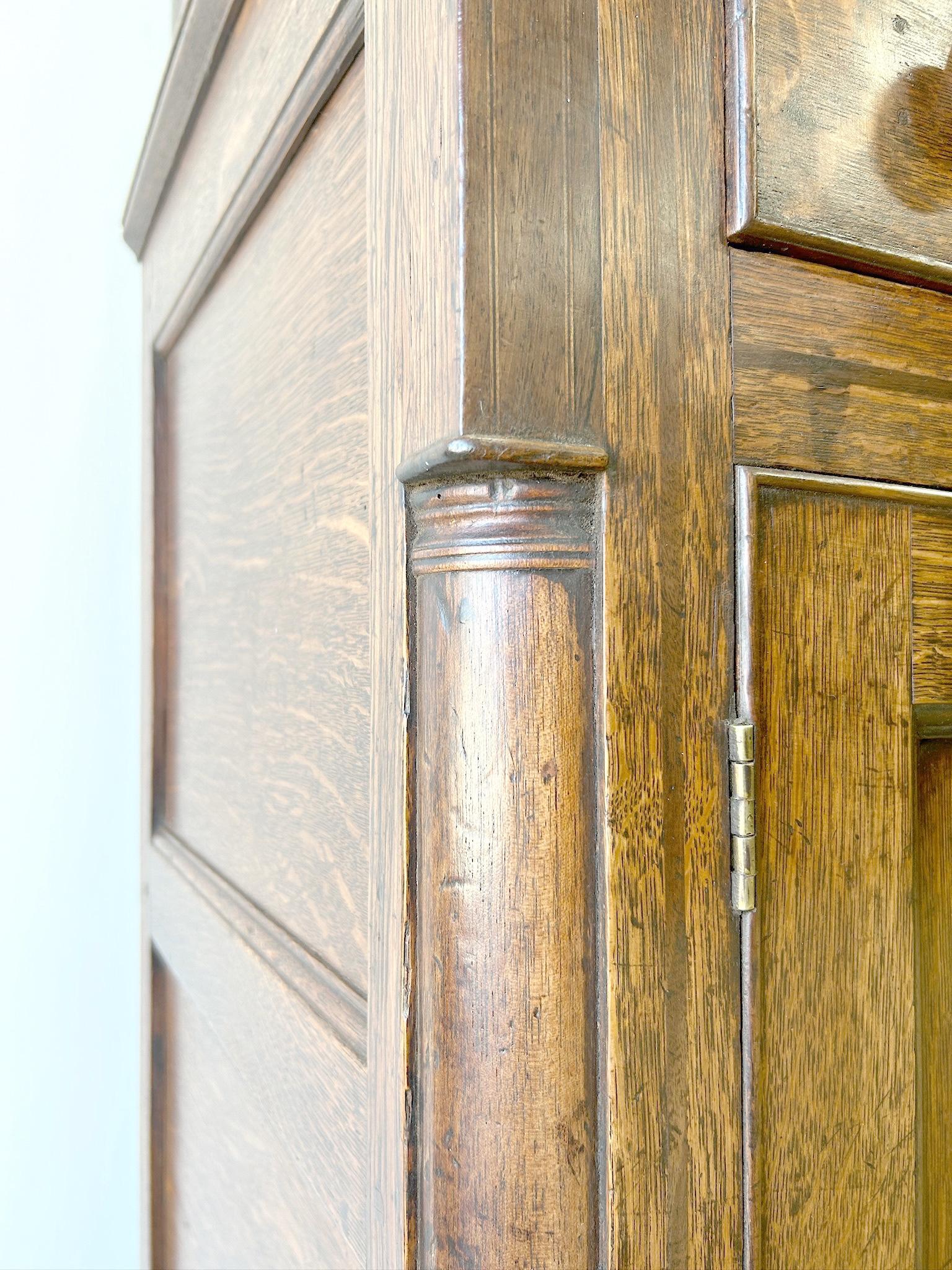 A Wonderful Large Oak Welsh Dresser or Cupboard c1800 9