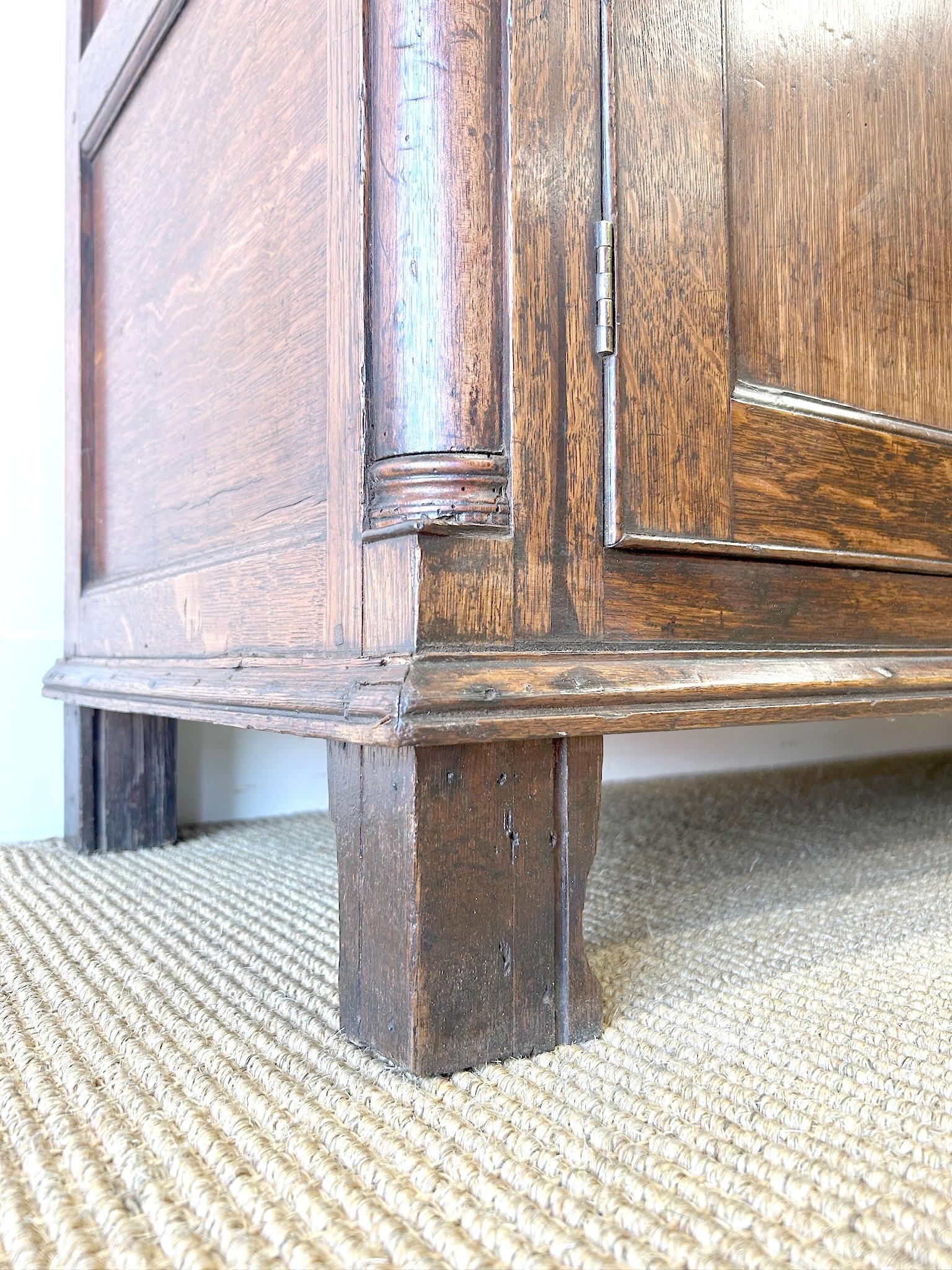 A Wonderful Large Oak Welsh Dresser or Cupboard c1800 10