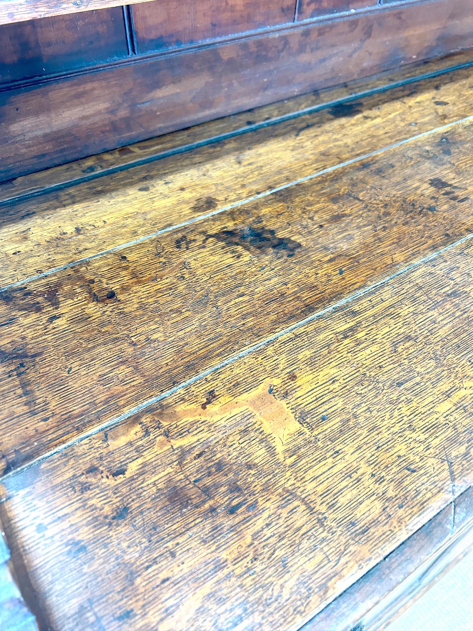 A Wonderful Large Oak Welsh Dresser or Cupboard c1800 1