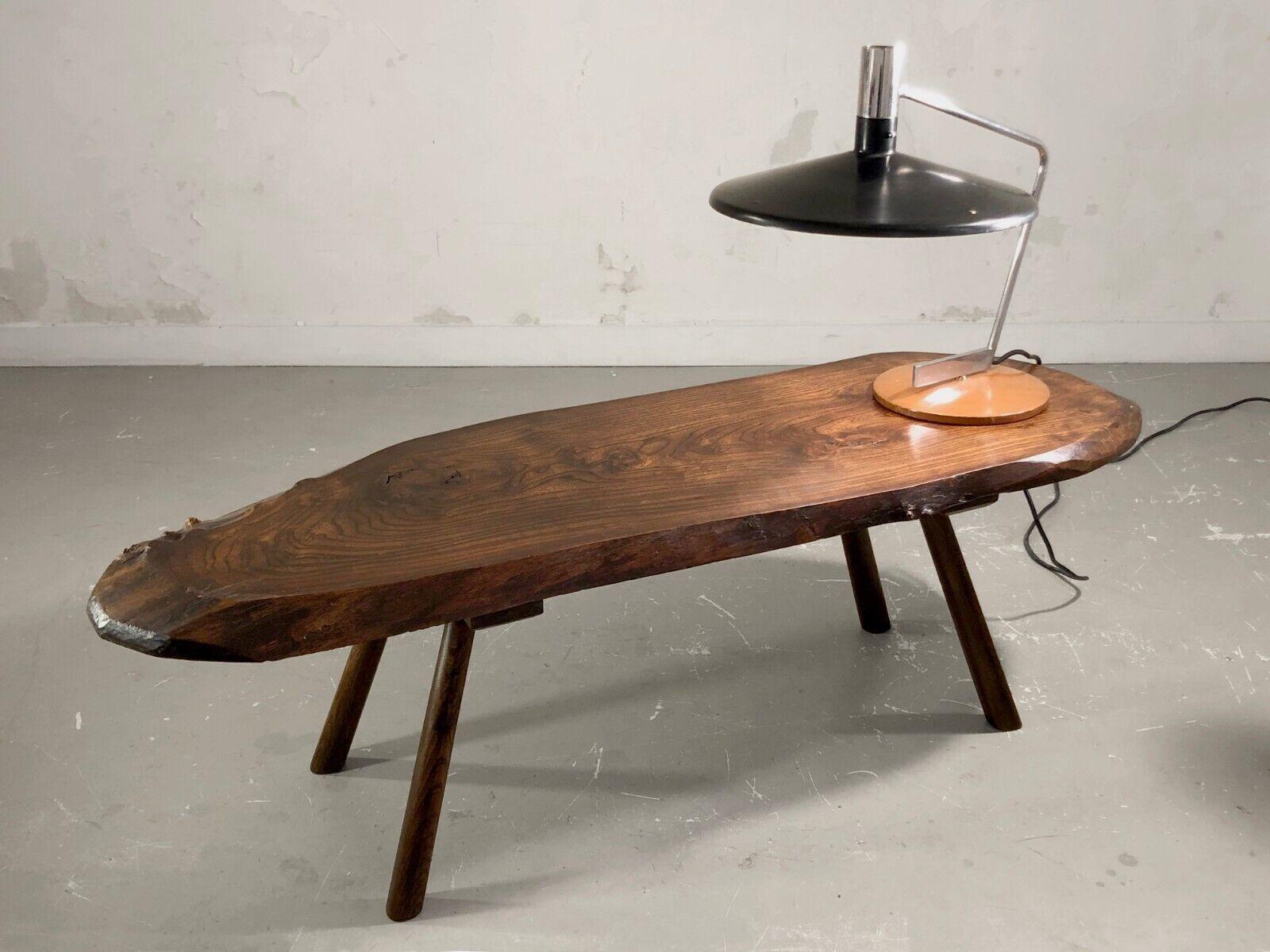 French A Free-Form BRUTALIST RUSTIC MID-CENTURY-MODERN COFFEE TABLE, France 1950 For Sale