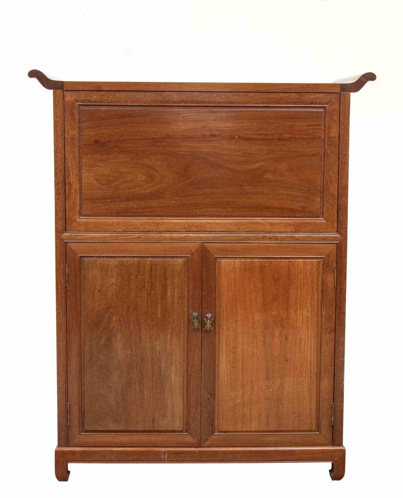 Chinese Wood Cabinet, China, Mid-20th Century For Sale