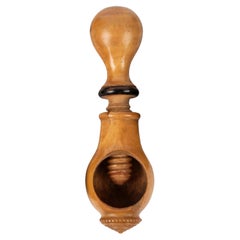 A Wooden Carved Treen Nutcracker, 19th Century