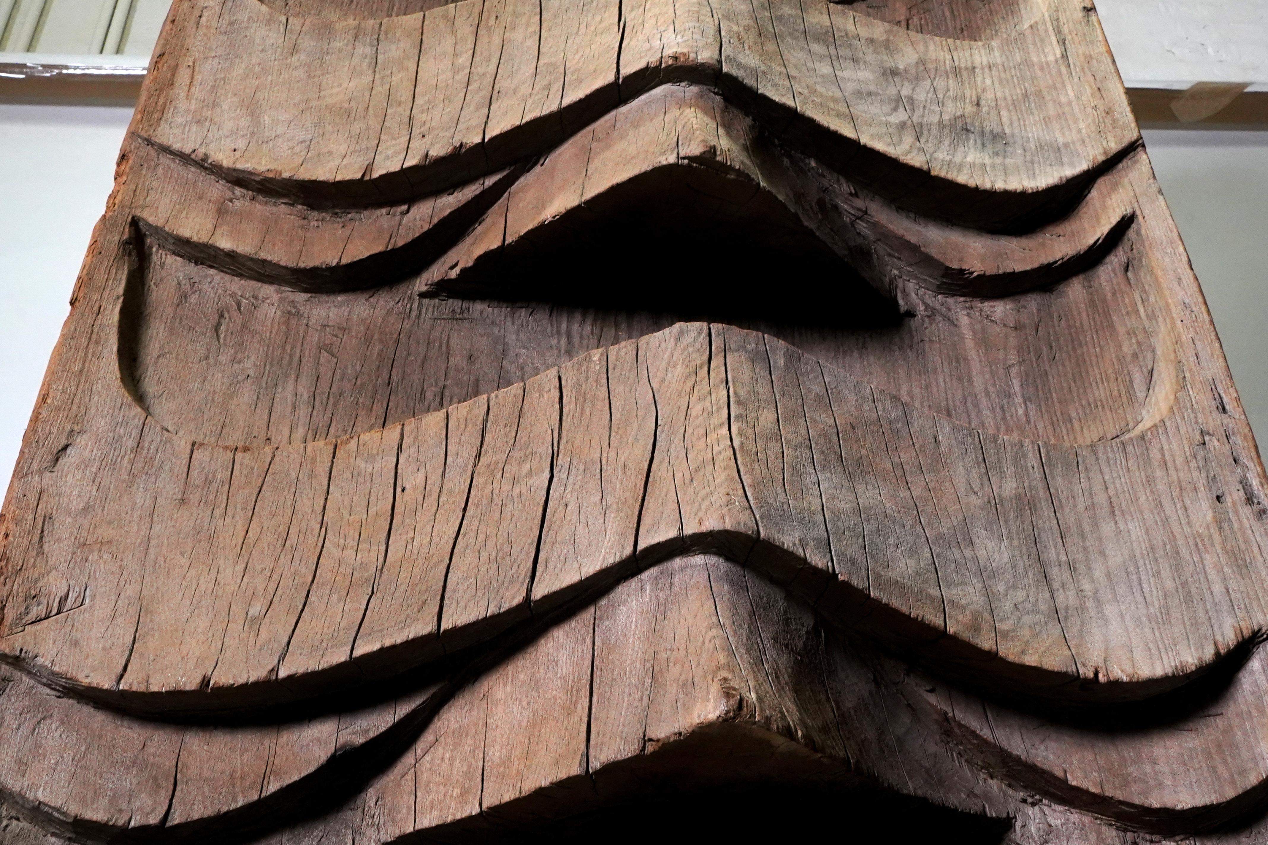 Indian Wooden Naga-Tribe TOTEM