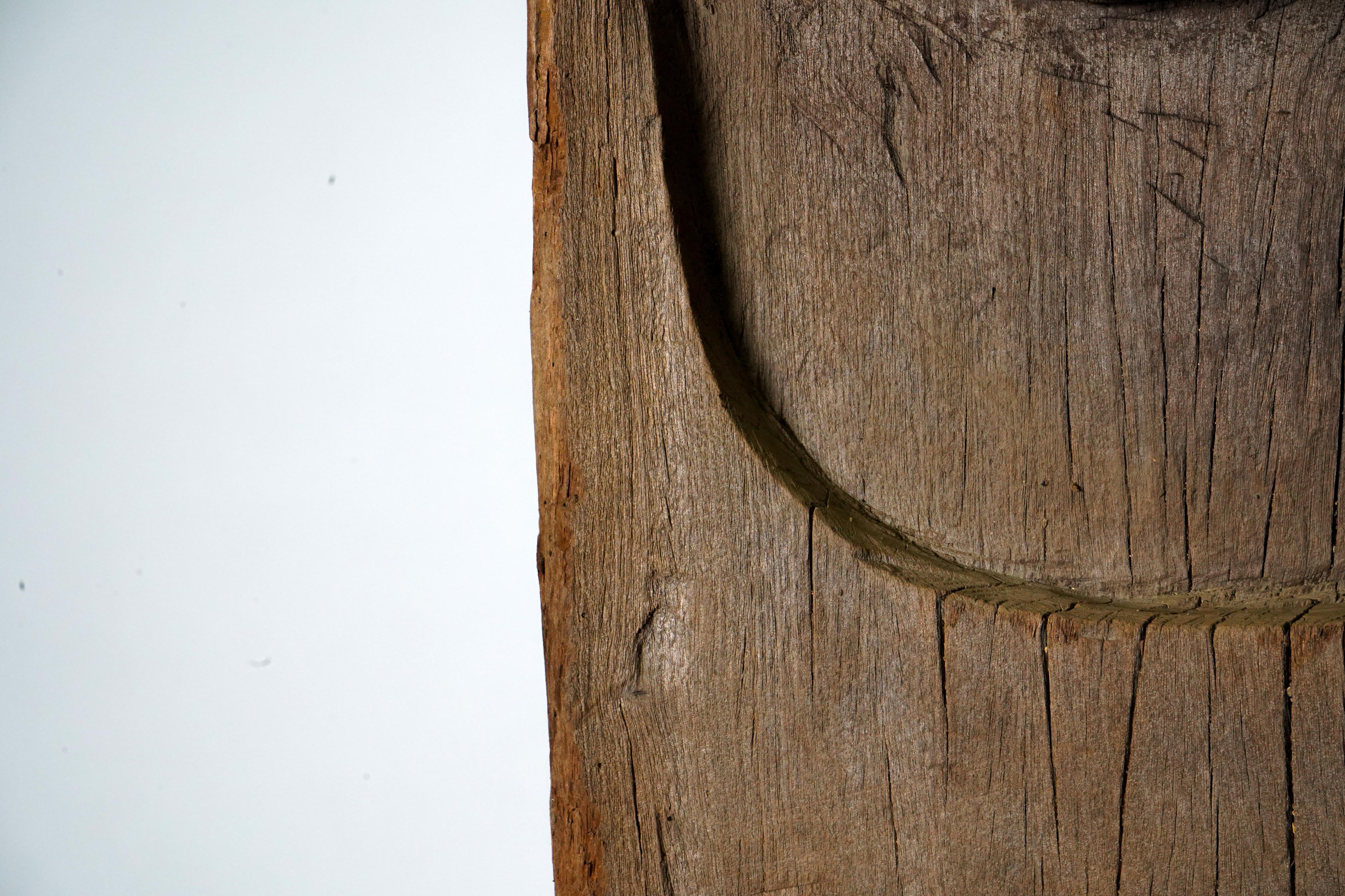 Wooden Naga-Tribe TOTEM For Sale 1