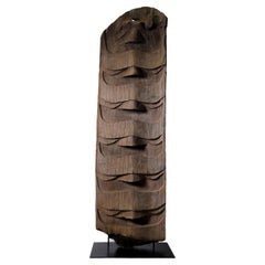Antique Wooden Naga-Tribe TOTEM