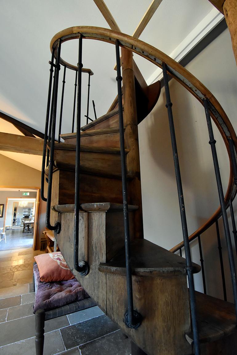 wooden spiral staircase for sale