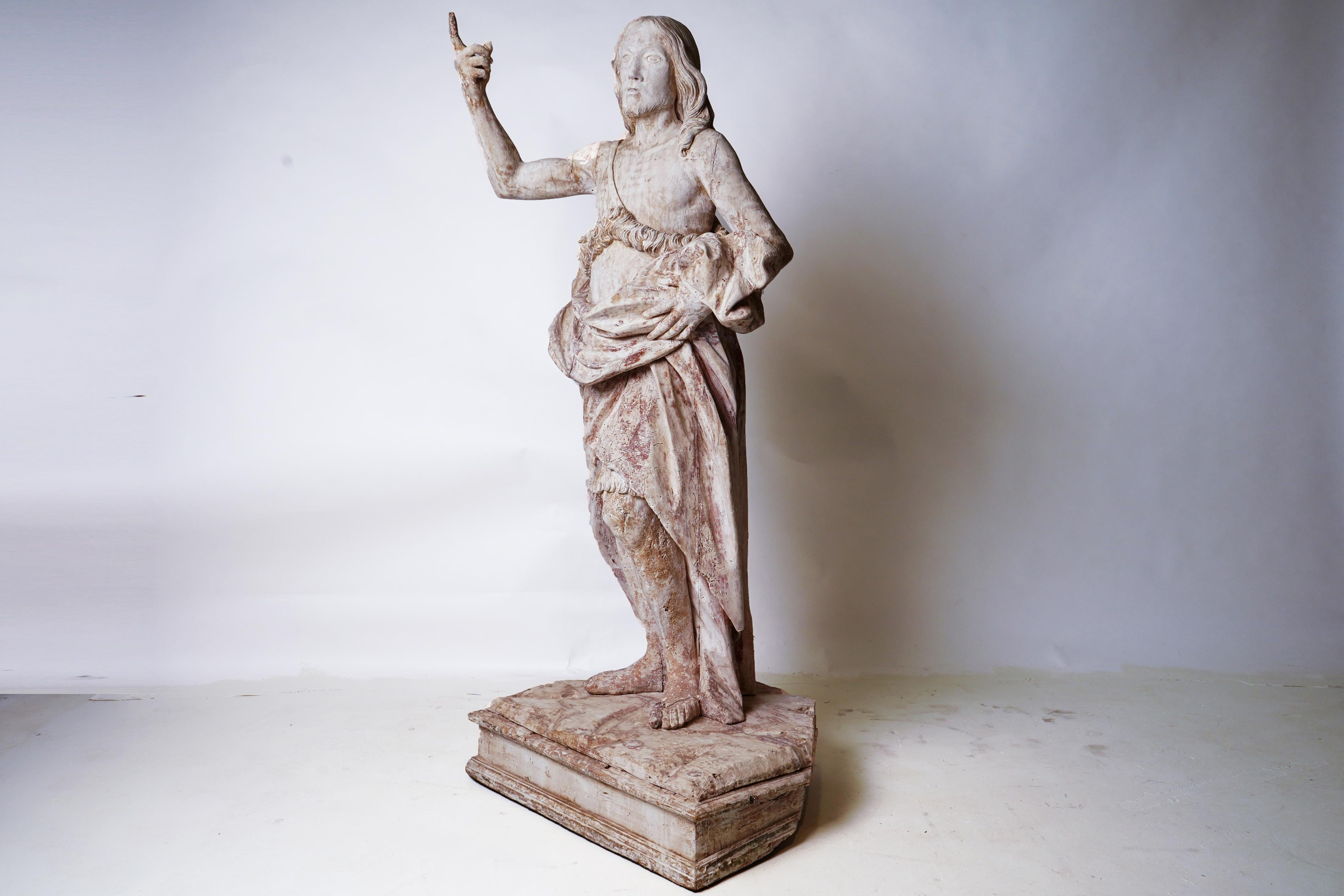 sunken goddess sculpture