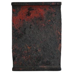 A workbench used by a Japanese lacquerware craftsman/wall-hanging object/20th