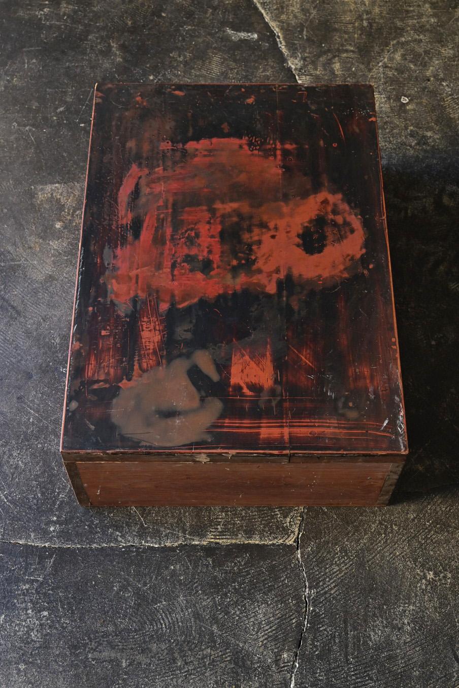 A workbench used by a lacquer craftsman/Before 1972/Like an abstract painting For Sale 7
