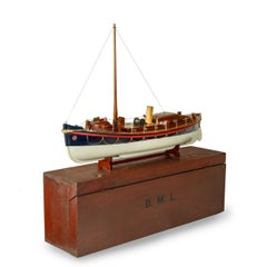 A working model of a motor lifeboat by Bassett-Lowke