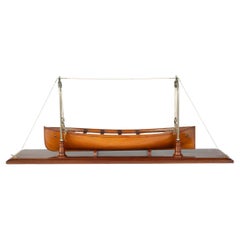 Used A working model of a ship’s personnel lifeboat on davits