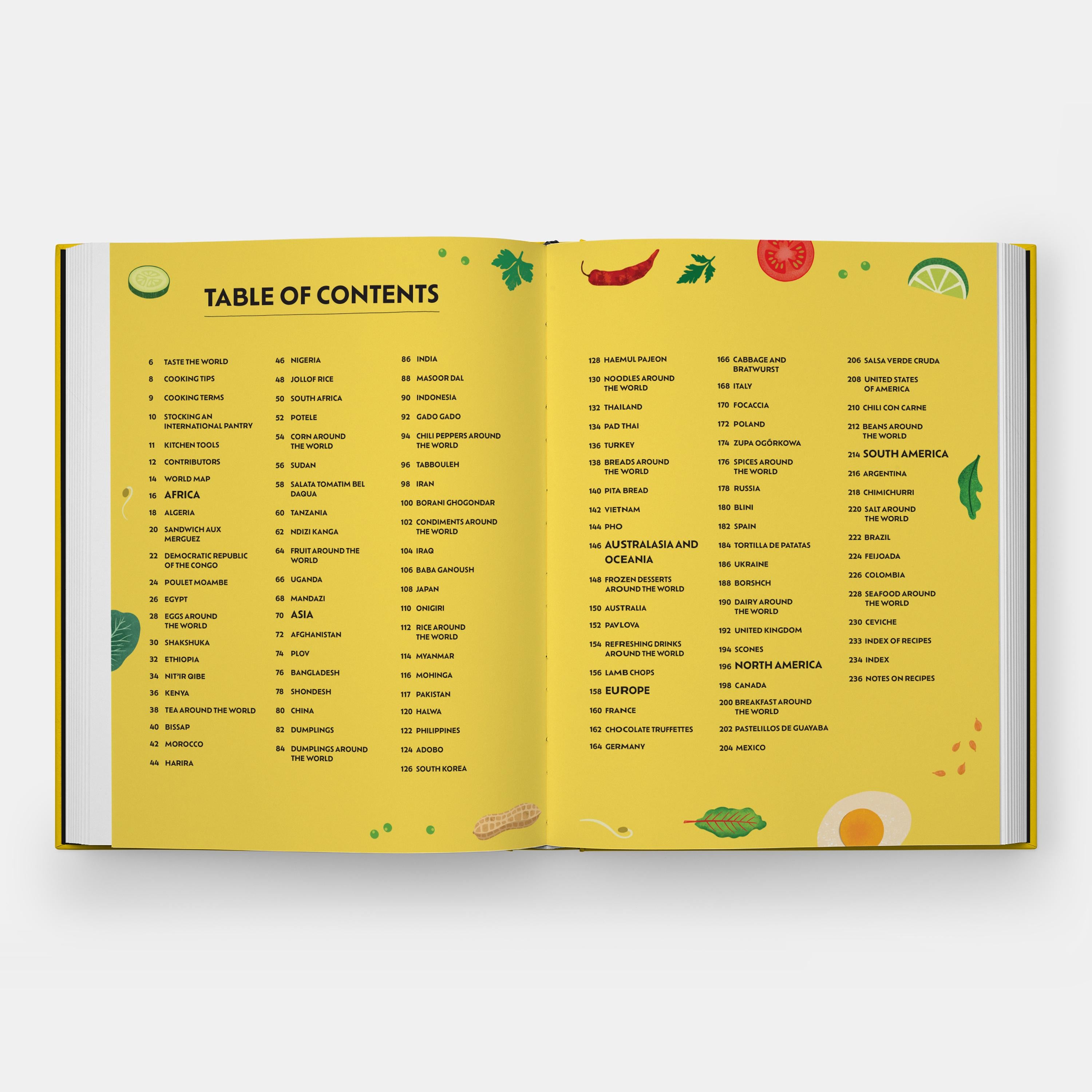 Un Mundo de Sabor Una Celebración de Comida y Recetas de Todo el Mundo en Nuevo estado para la venta en New York, NY