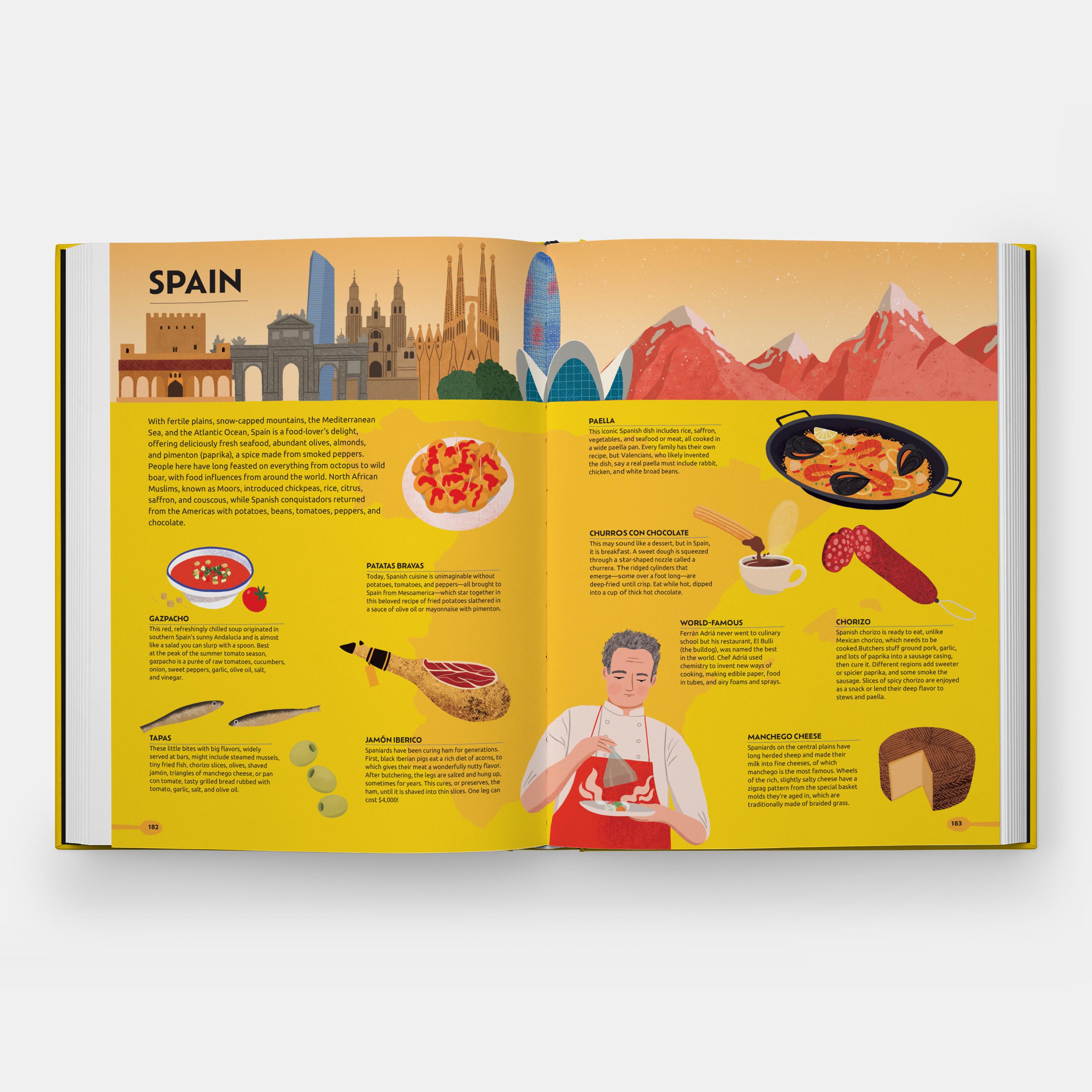 Un Mundo de Sabor Una Celebración de Comida y Recetas de Todo el Mundo Papel en venta