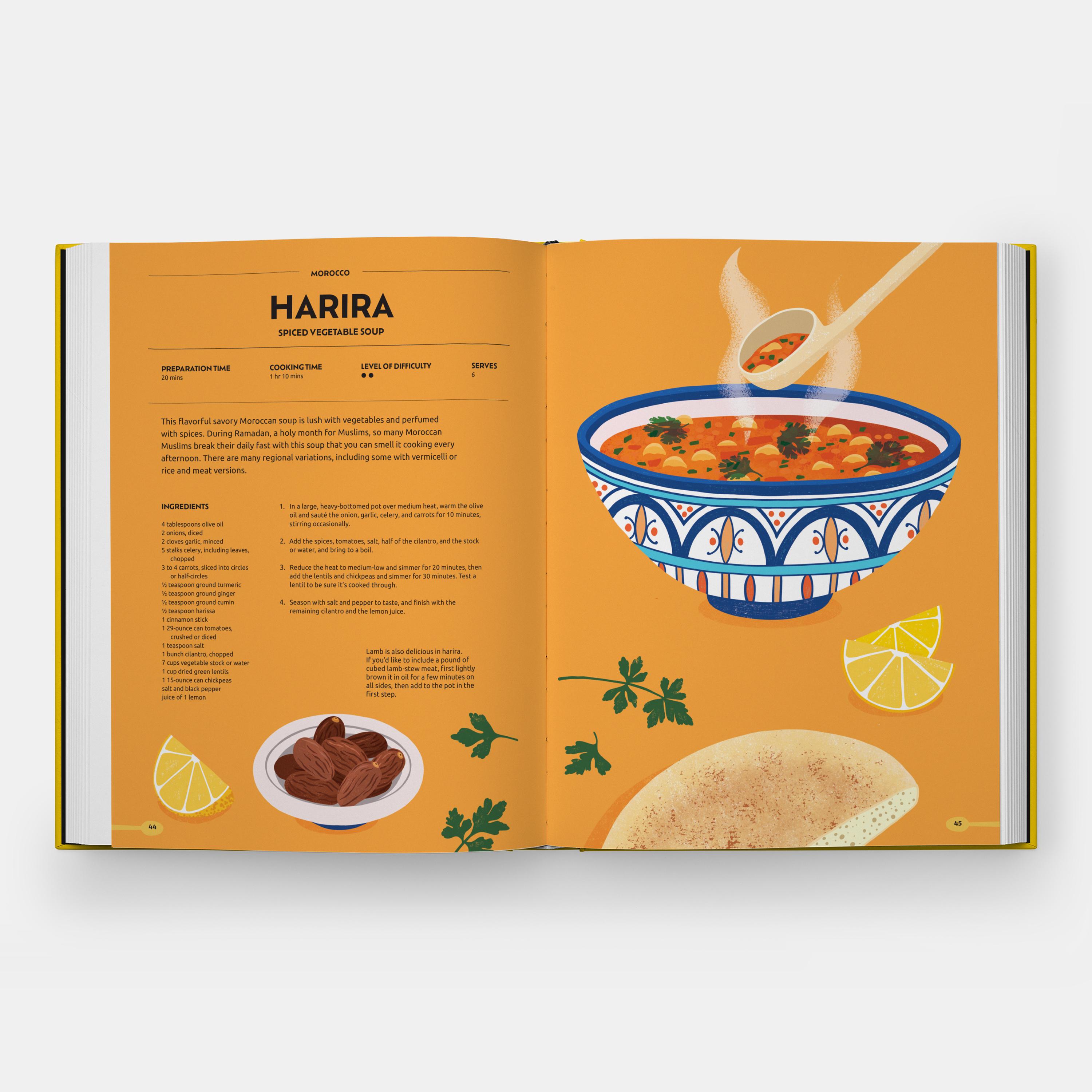 Un Mundo de Sabor Una Celebración de Comida y Recetas de Todo el Mundo en venta 3