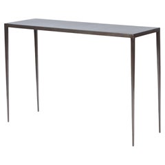 Wrought Iron Console with Bronze Wash, Contemporary