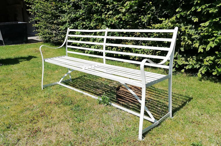 Wrought Iron Garden Bench For Sale At 1stdibs