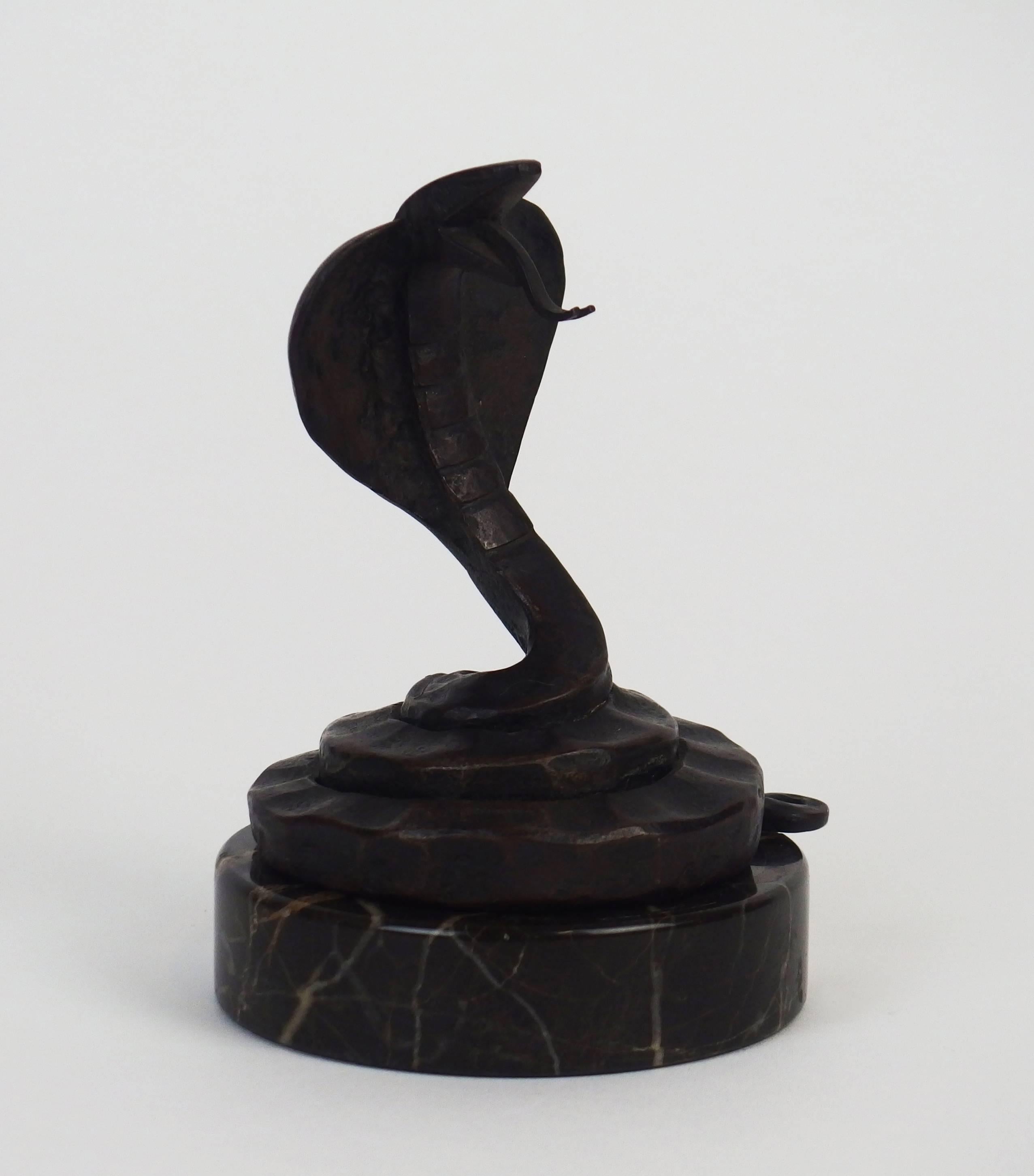 French Wrought Iron Paperweight by Edgar Brandt