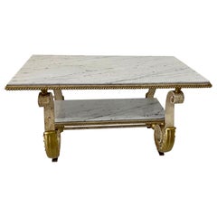 Une table en fer forgé dans le style de Gilbert Poillerat, 1940