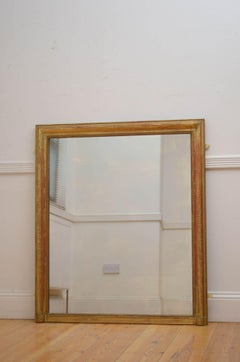 a XIXth Century Gilded Wall Mirror H114.5cm