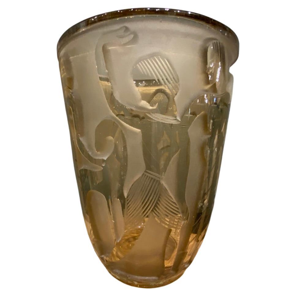 Daum, Art Deco Vase at 1stDibs