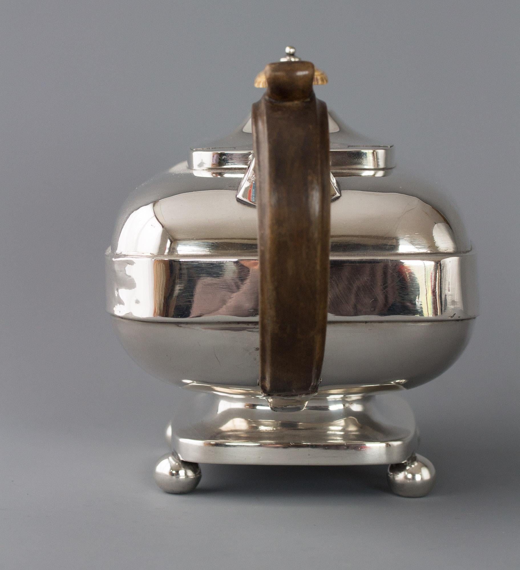 York Silver Teapot, Barber & Whitwell, York, 1815 9