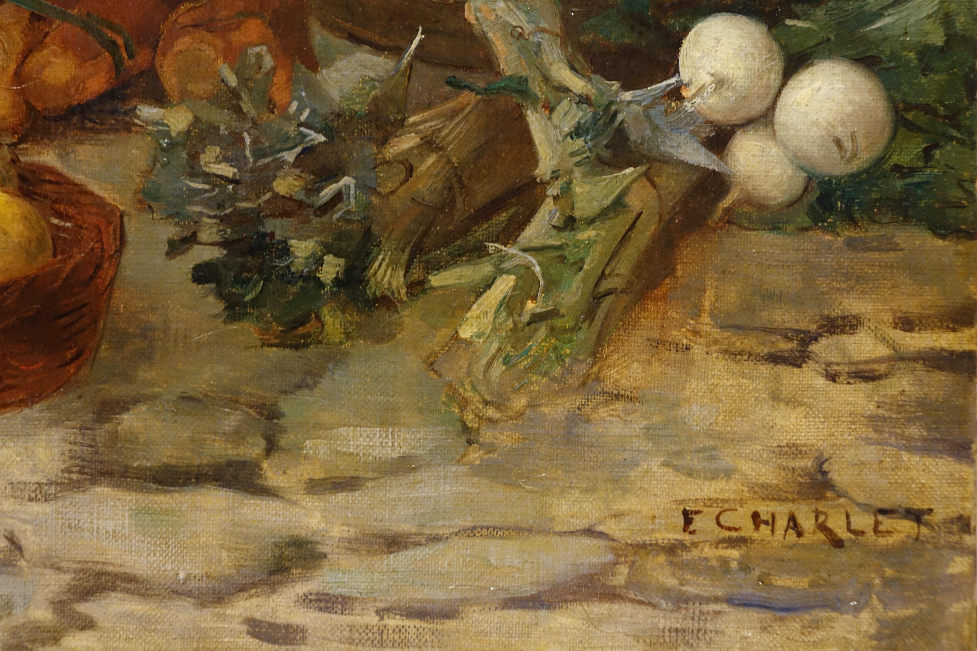 XIX secolo Un giovane venditore in Oriente, Emile CHARLET (1851-1927) in vendita