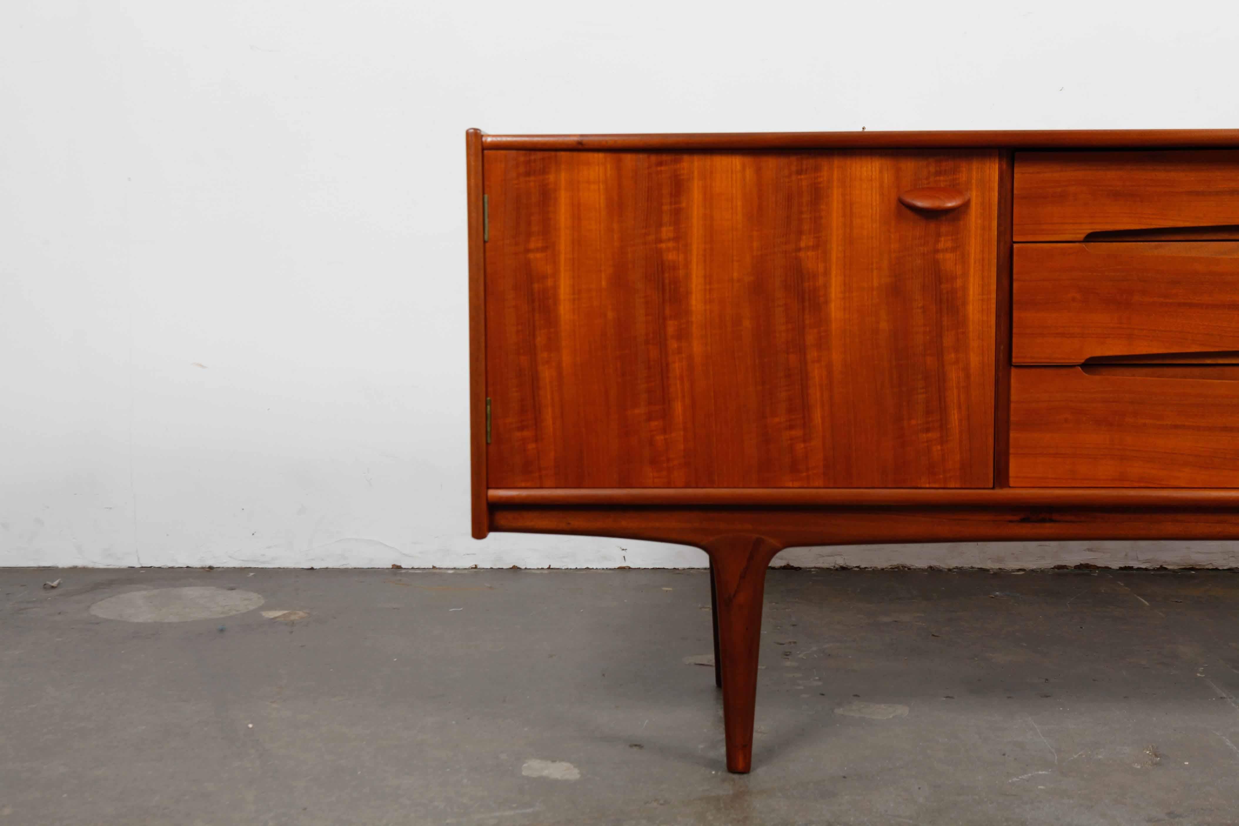 Lacquered A. Younger Tola Wood Sideboard, 1950s, England