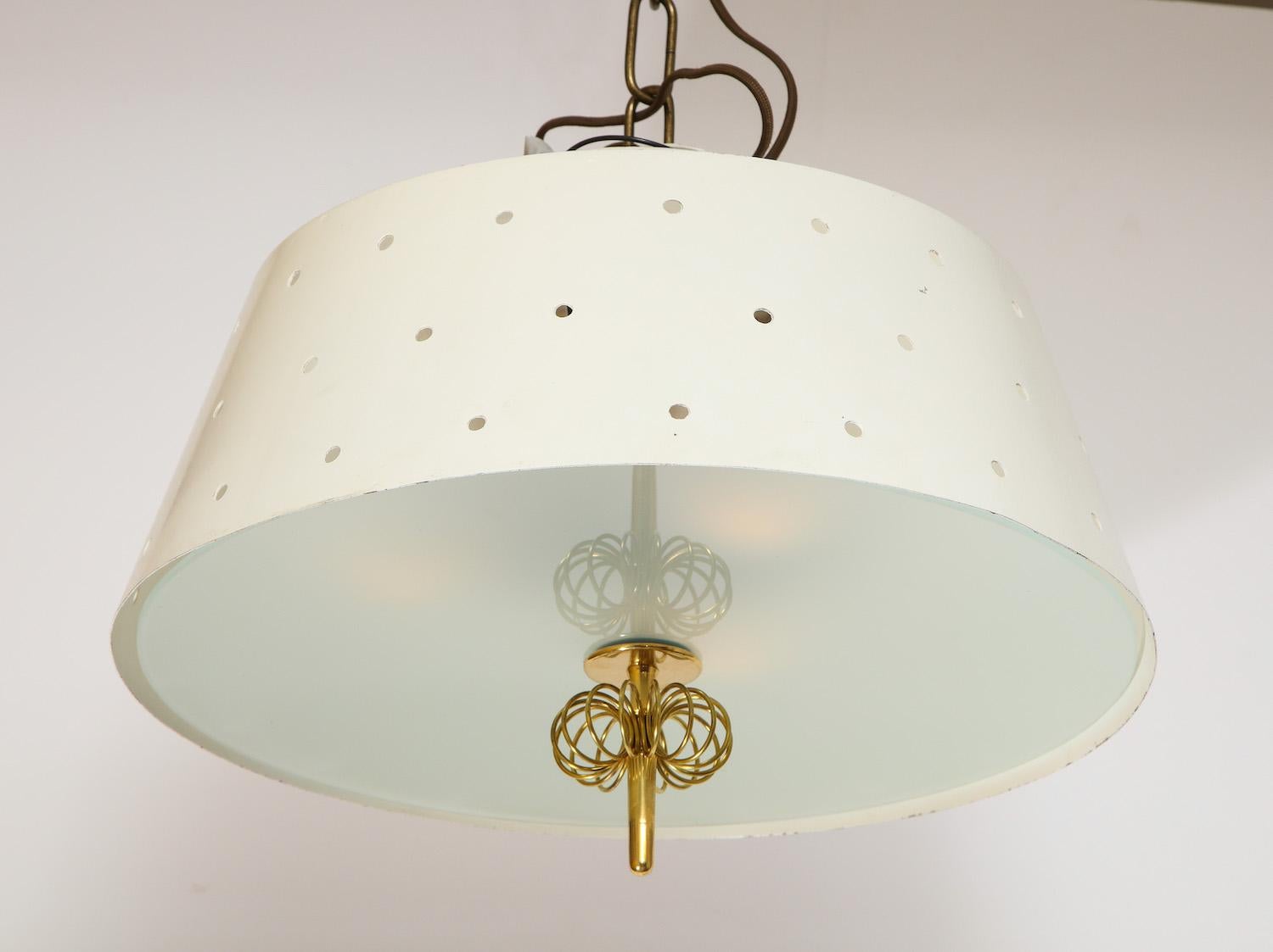 Mid-Century Modern #A2-2 Flush Mount Ceiling Lights by Paavo Tynell