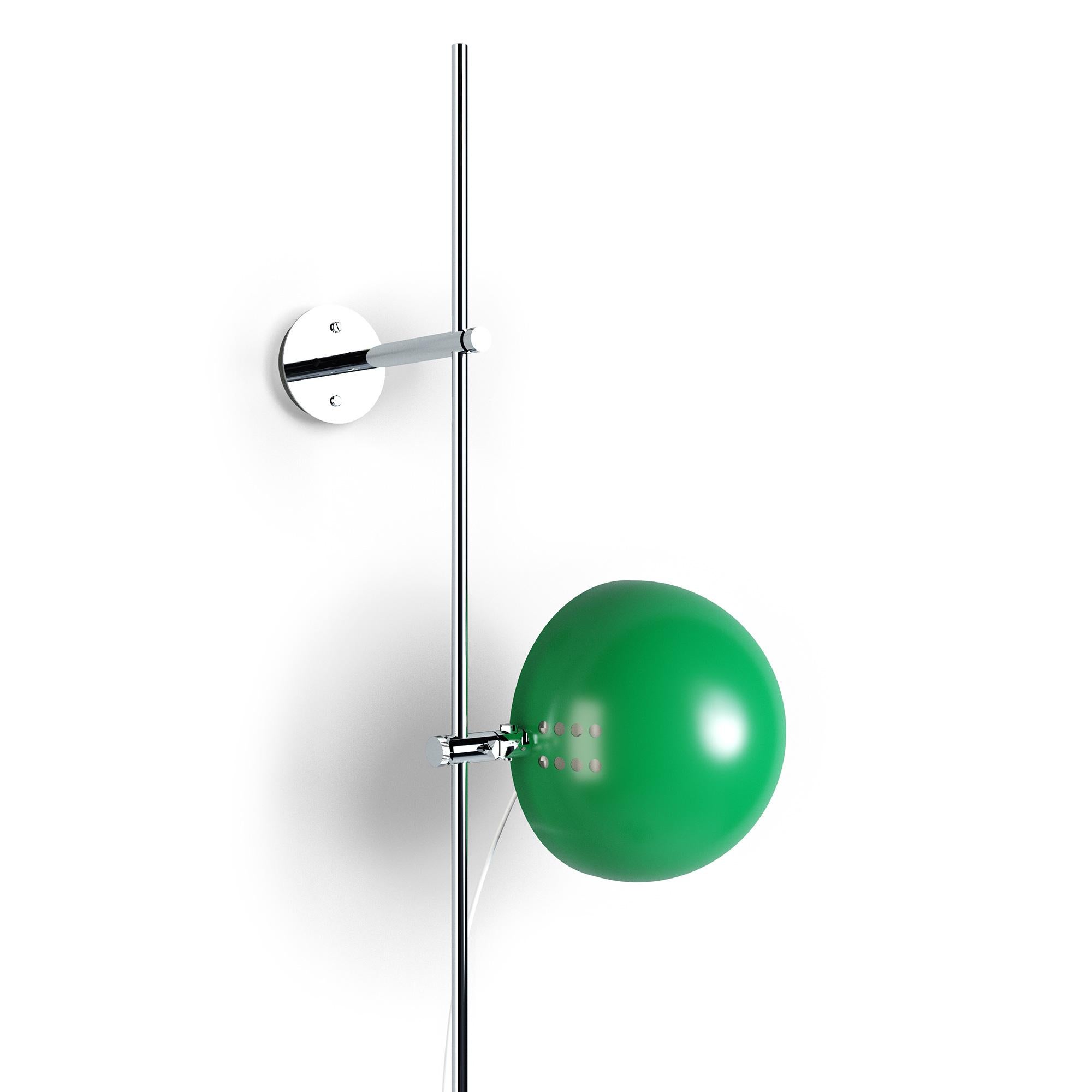 A24-1500 Aplique de pared by Disderot
Edición limitada. 
Diseñado por Alain Richard
Dimensiones: Ø 30 x A 150 cm.
Materiales: Metal lacado.

Se entrega con certificado de autenticación. Fabricado en Francia. Disponible en diferentes colores de