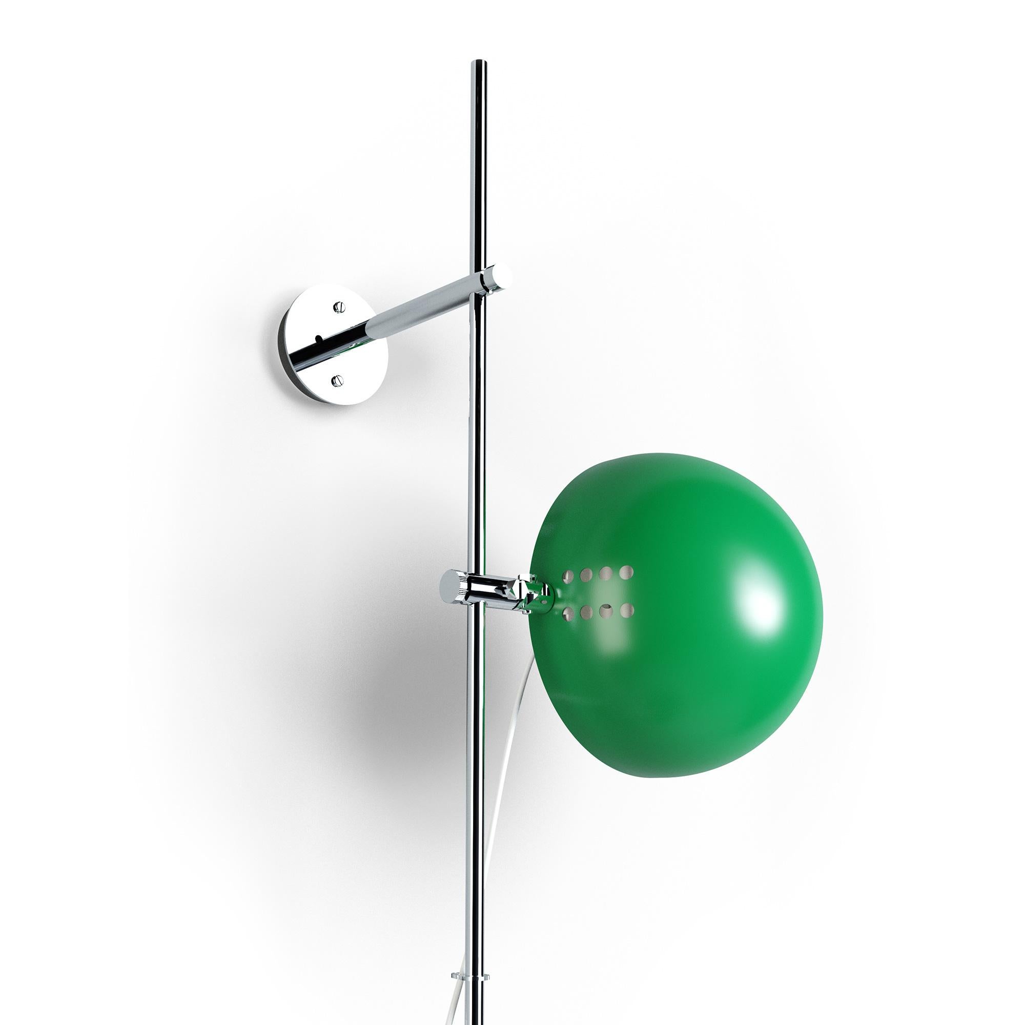 A24-2200 Aplique de pared by Disderot
Edición limitada. 
Diseñado por Alain Richard
Dimensiones: Ø 30 x A 220 cm.
Materiales: Metal lacado.

Se entrega con certificado de autenticación. Fabricado en Francia. Disponible en diferentes colores de