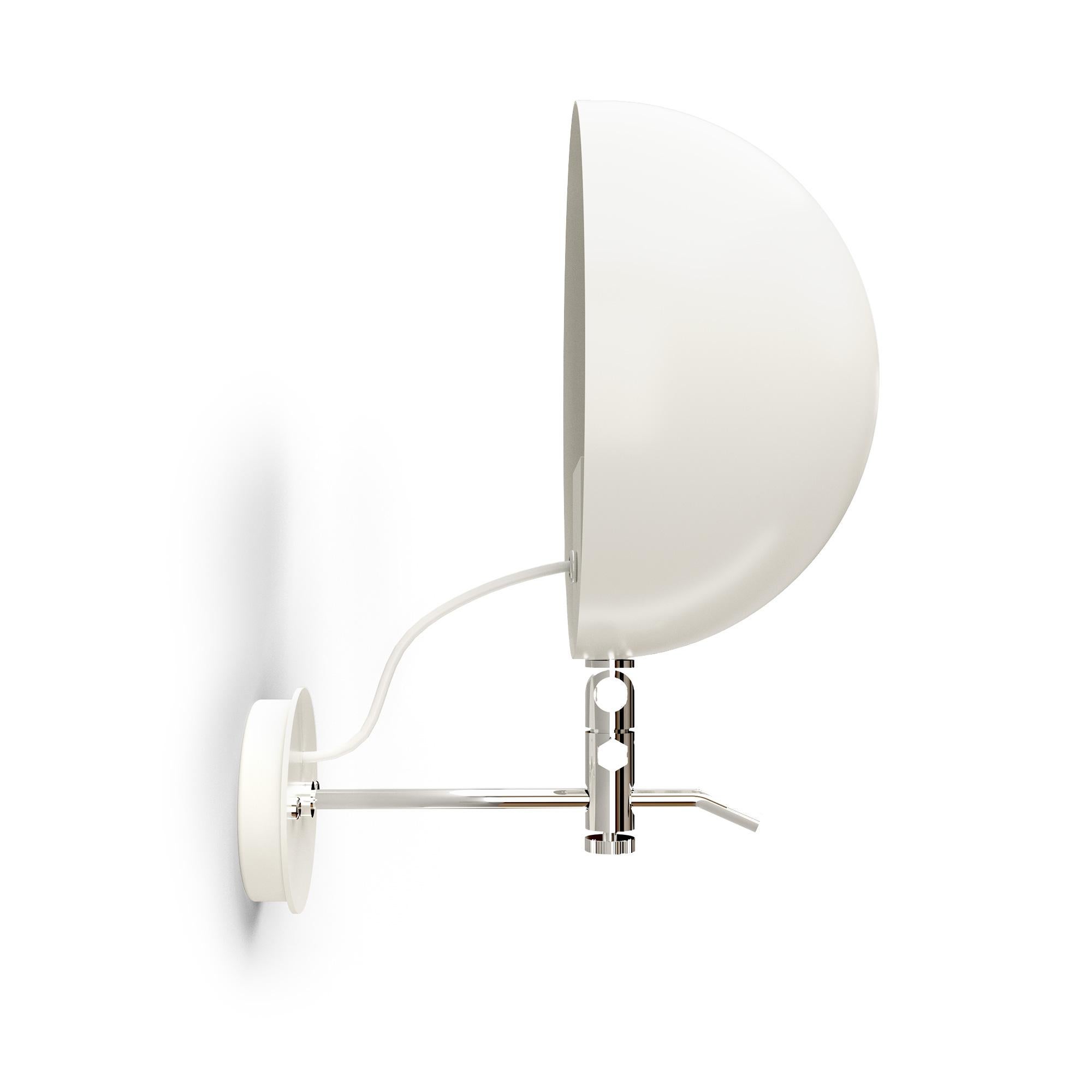 Lacquered A25-190 Wall Lamp by Disderot For Sale