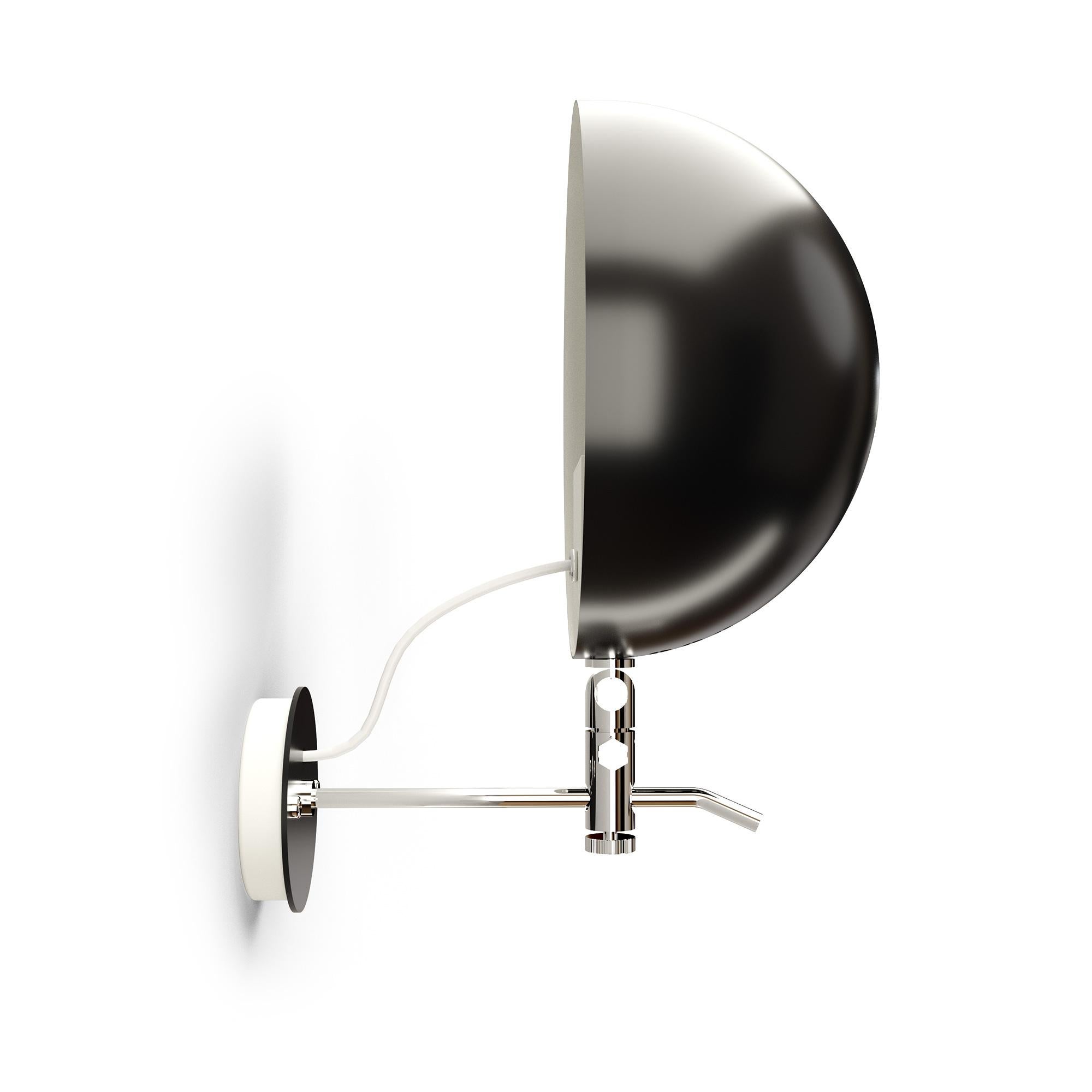 Lacquered A25-190 Wall Lamp by Disderot For Sale
