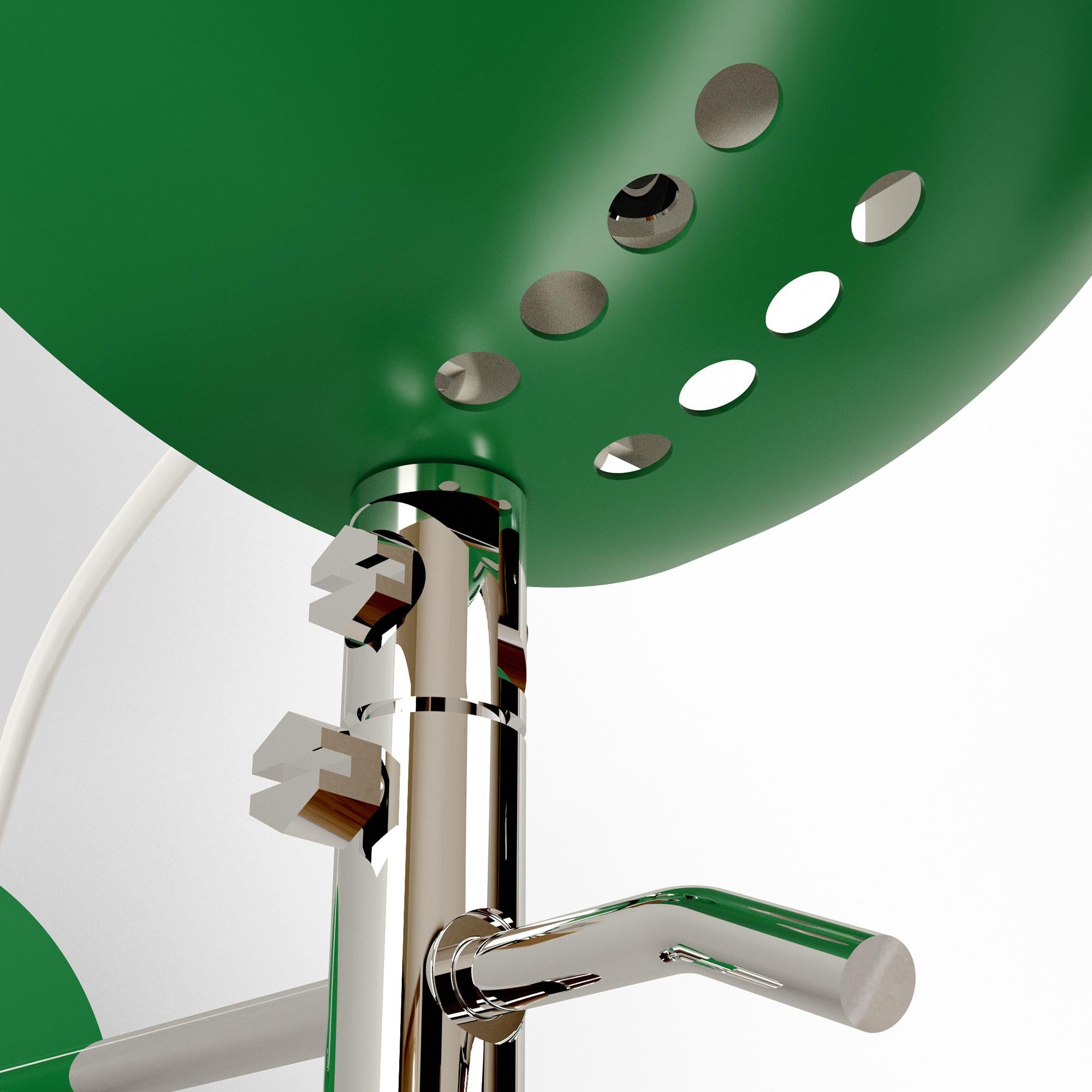 A25-L-270 Ceiling Lamp by Disderot
Limited Edition. 
Designed by Alain Richard
Dimensions: Ø 27 x H 28 cm.
Materials: Lacquered metal.

Delivered with authentication certificate. Made in France. Available in different colored metal options. Custom