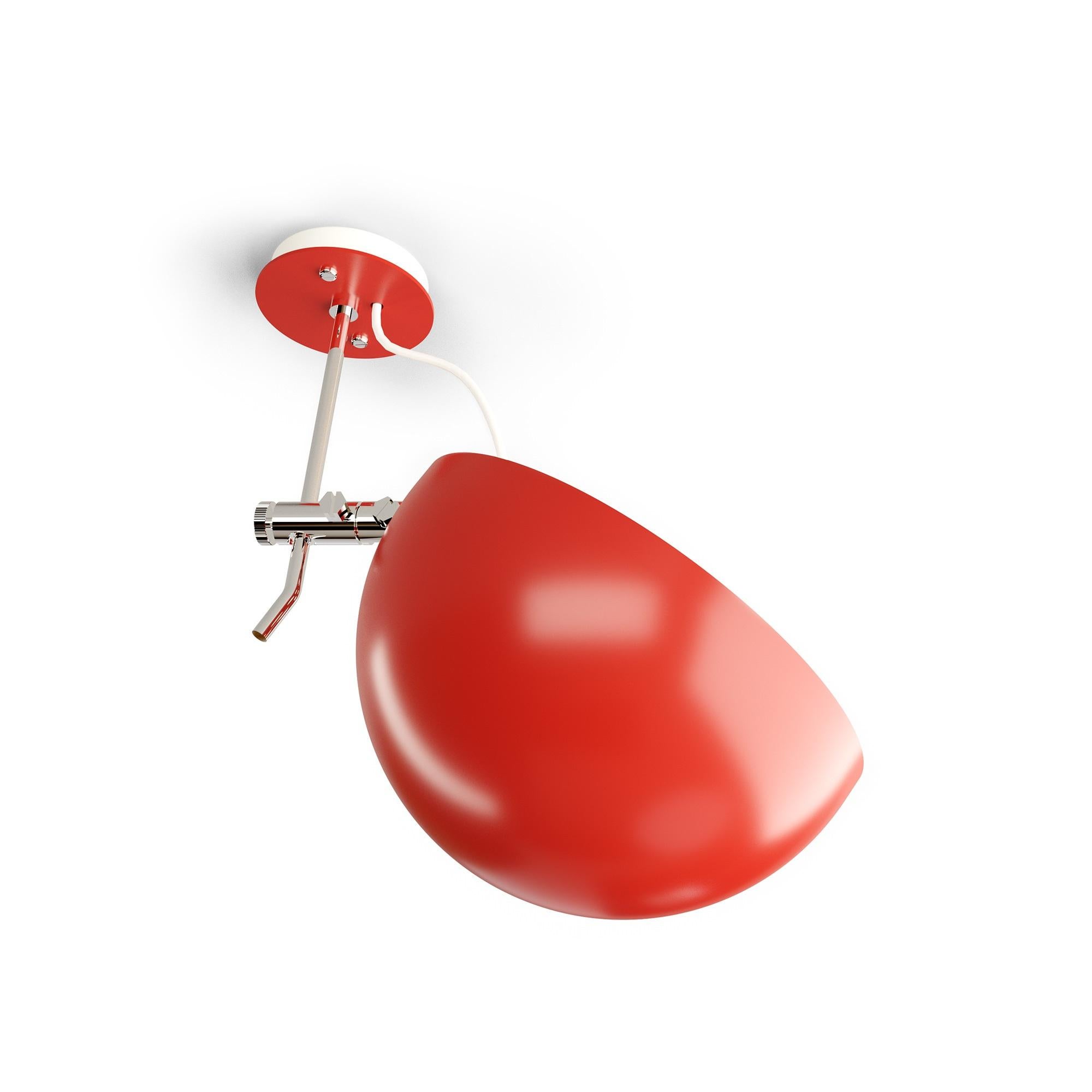 French A25-L-270 Ceiling Lamp by Disderot For Sale