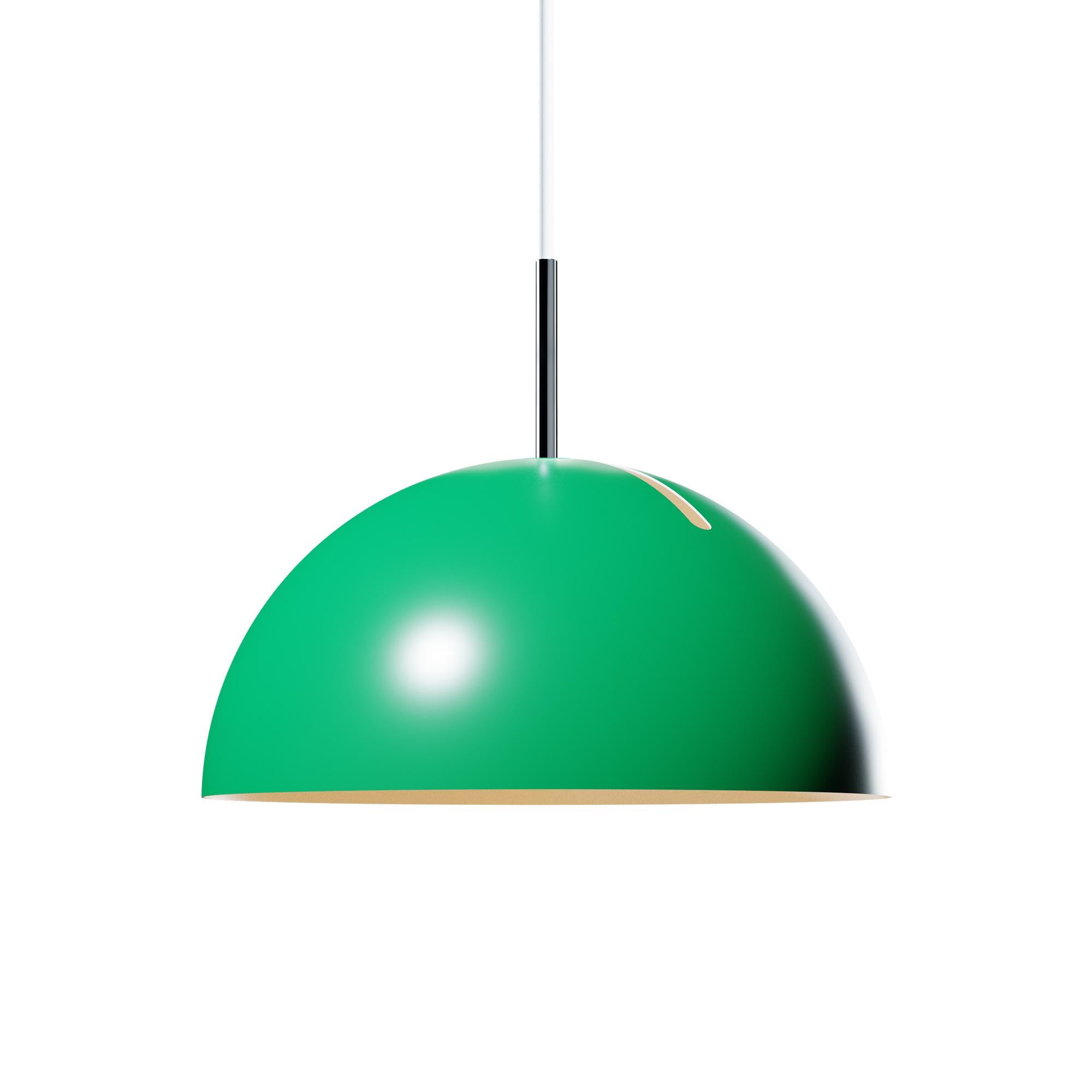 Lampada a sospensione A26 di Disderot
Edizione limitata. 
Creato da Alain Richard.
Dimensioni: Ø 30 x H. 300 cm.
Materiali: Metallo laccato e cromo.

Consegnato con certificato di autenticazione. Prodotto in Francia. Disponibile in diverse opzioni