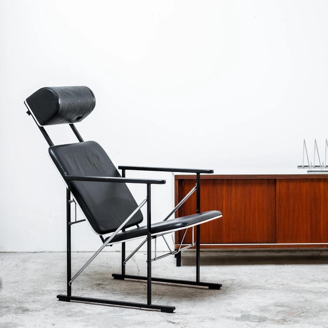 Fin du 20e siècle A500 Lounge Chair by Yrjö Kukkapuro, Finland, 1980s en vente