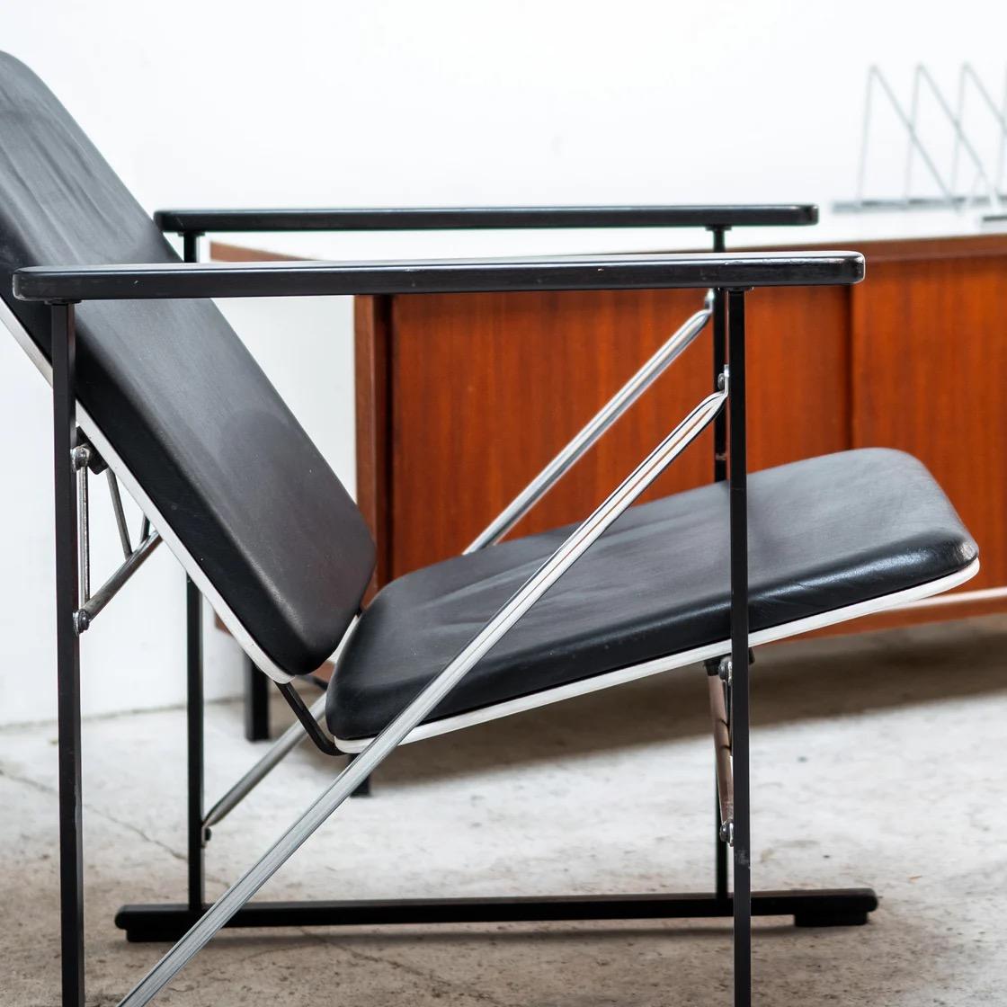 Métal A500 Lounge Chair by Yrjö Kukkapuro, Finland, 1980s en vente