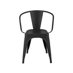 A56 Armchair Indoor in Graphite by Jean Pauchard & Tolix, US