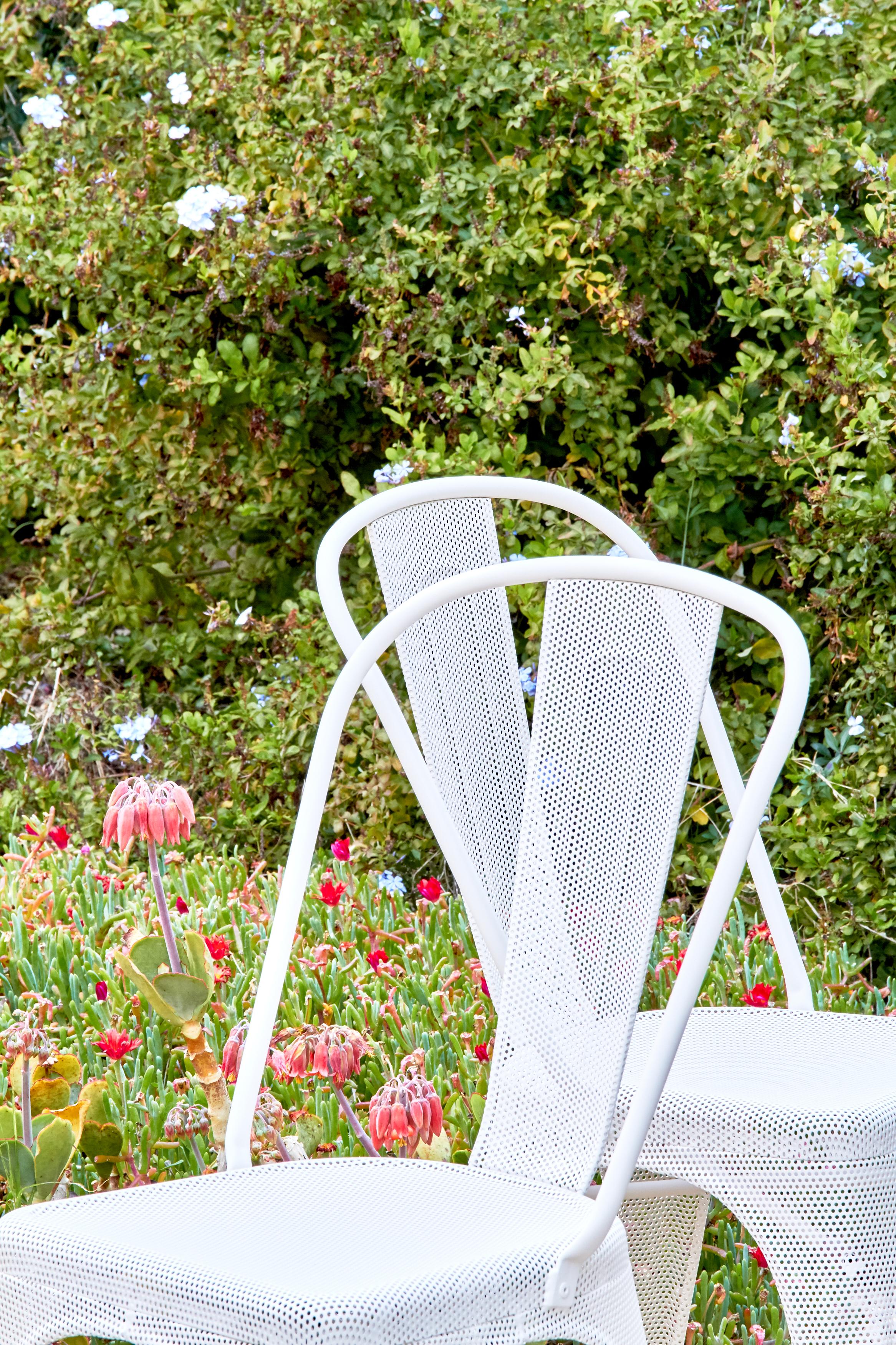 A56 Armchair Perforated In Warm Grey By Xavier Pauchard And Tolix